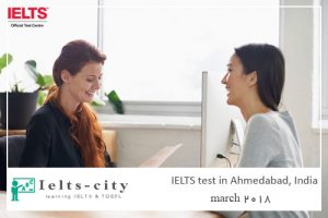نمونه اسپیکینگ آیلتس در احمد آباد هند مارچ 2018