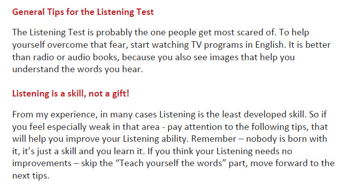 لیسنینگ آیلتس 2