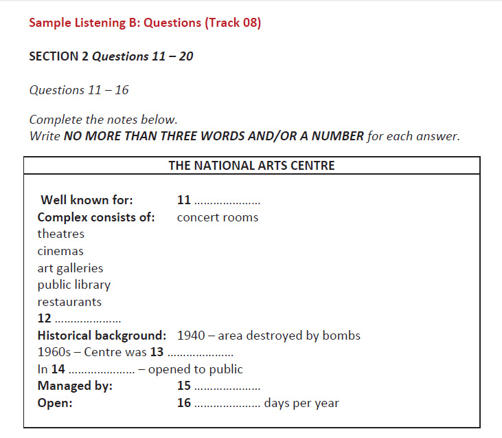 لیسنینگ آیلتس 15