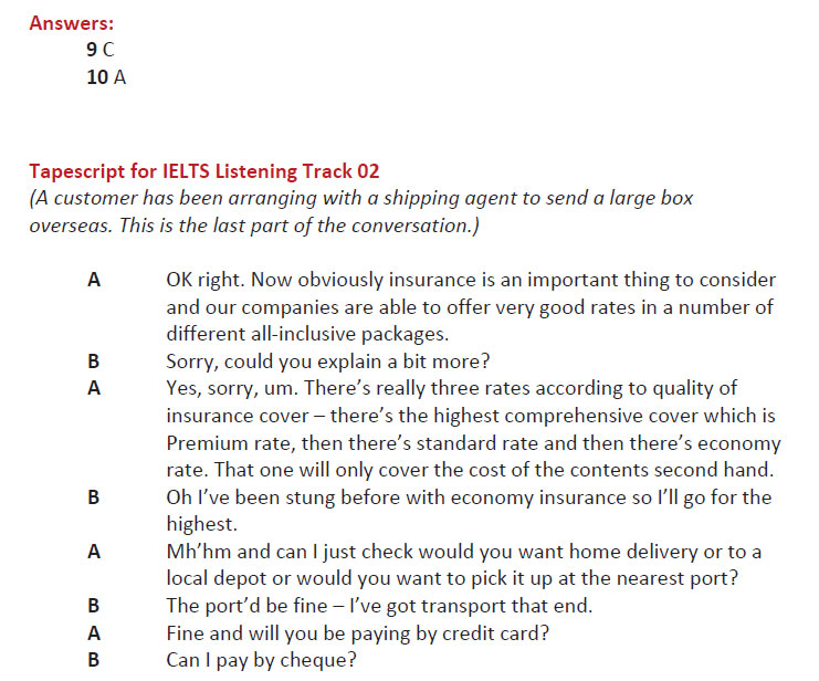 لیسنینگ آیلتس 6