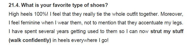 نمونه اسپیکینگ آیلتس shoes