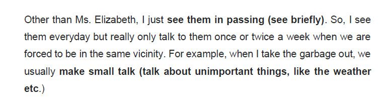 نمونه اسپیکینگ آیلتس neighbors