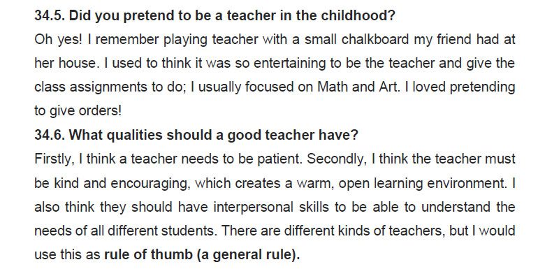 نمونه اسپیکینگ آیلتس teacher