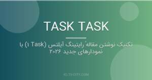 تکنیک نوشتن مقالهٔ رایتینگ آیلتس (Task 1) با نمودارهای جدید ۲۰۲6 1 تکنیک نوشتن مقالهٔ رایتینگ آیلتس (Task 1) با نمودارهای جدید ۲۰۲6